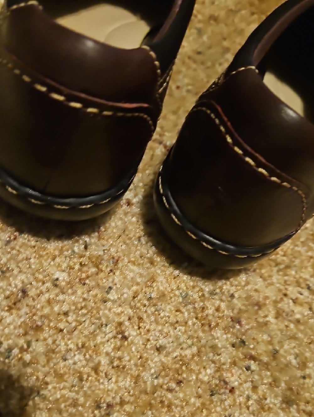 Clarks Collection Brown Slip-On Shoe - Picture 4 of 7